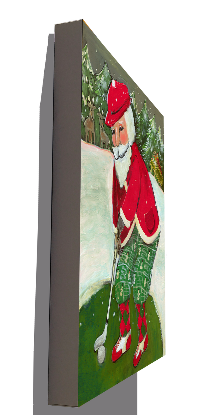 GALLERY GRAND - Golfing Santa