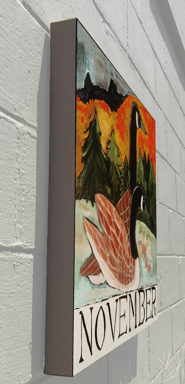 Gallery Grand - November Geese - Original Series