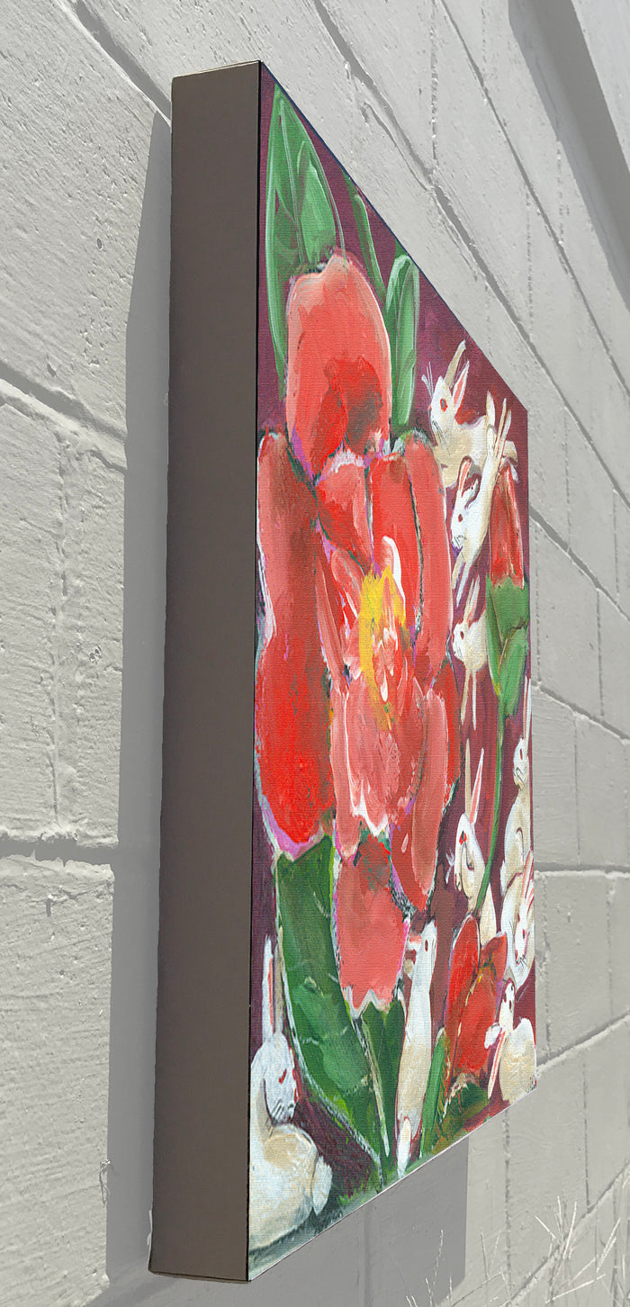 Gallery Grand - Rabbits and Flowers