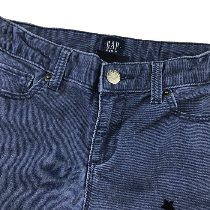GAP 10-11 years blue stretchy stars jeans