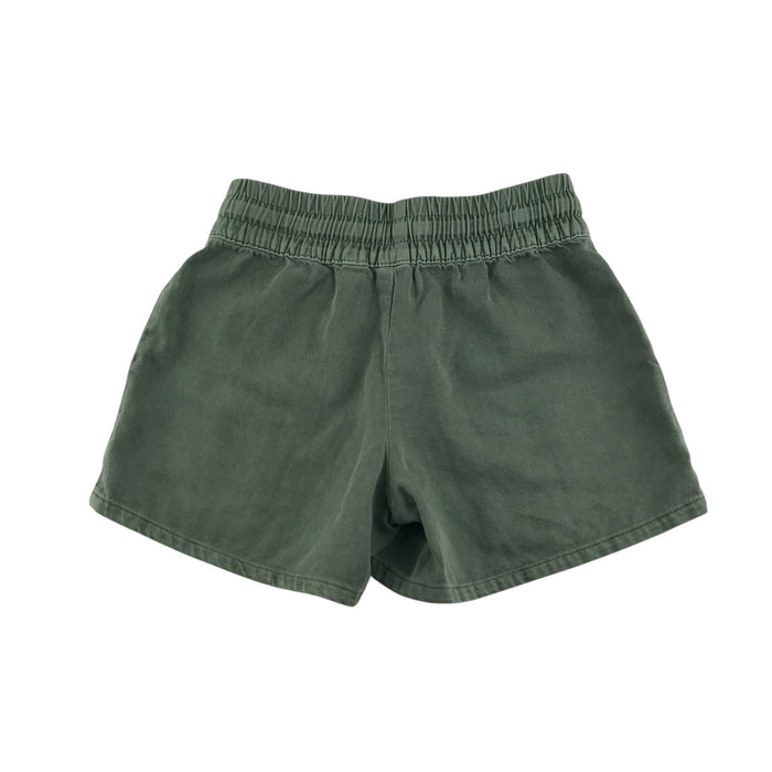 Gap 6-7 years khaki green cotton blend shorts