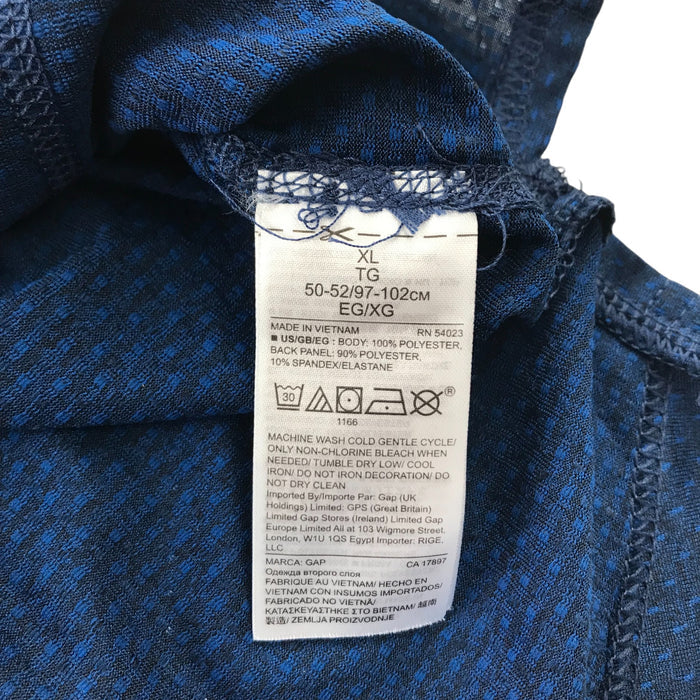GAP men XL blue sports t-shirt