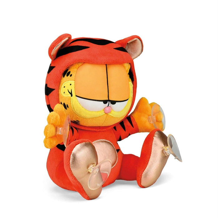 Garfield - Car Window Clinger Suction Cups Red Tiger Stuffed Plush 17902