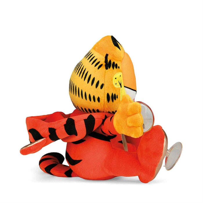 Garfield - Car Window Clinger Suction Cups Red Tiger Stuffed Plush 17902