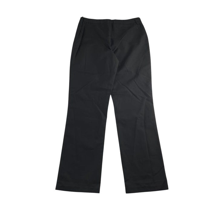 George 12-13 years black straight leg bowtie girls school trousers