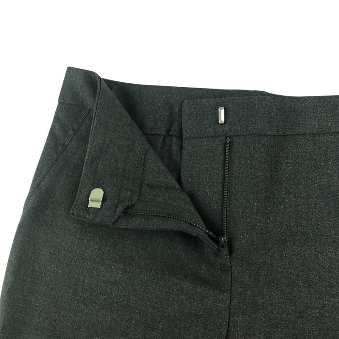 George 12-13 years grey plain girls school trouser 2 x bundle