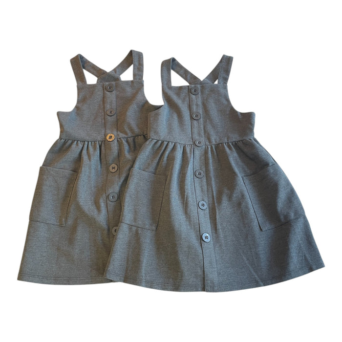 Kids school pinafore