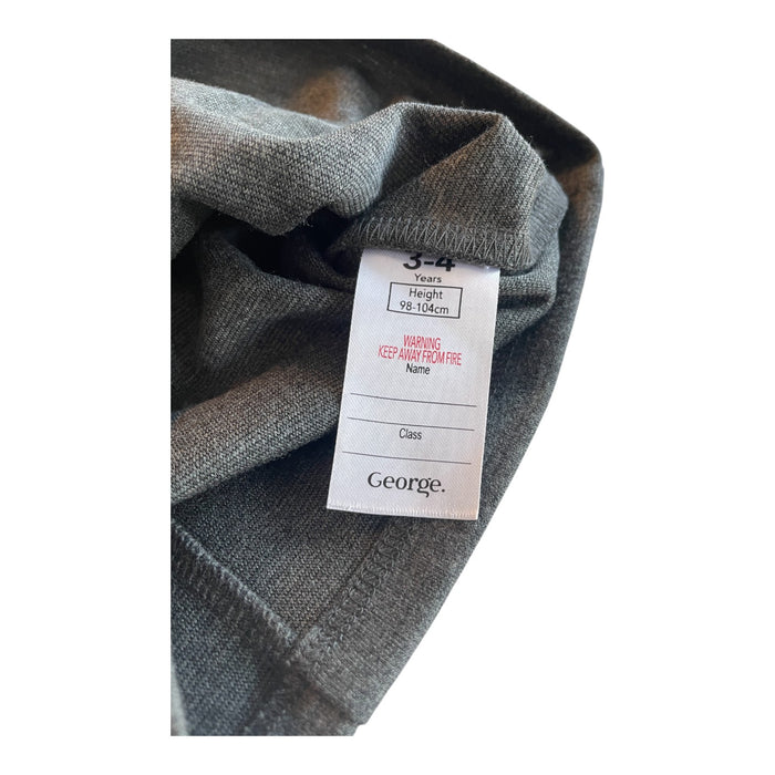 George 3-4 years grey girls jersey tulip school skirt bundle