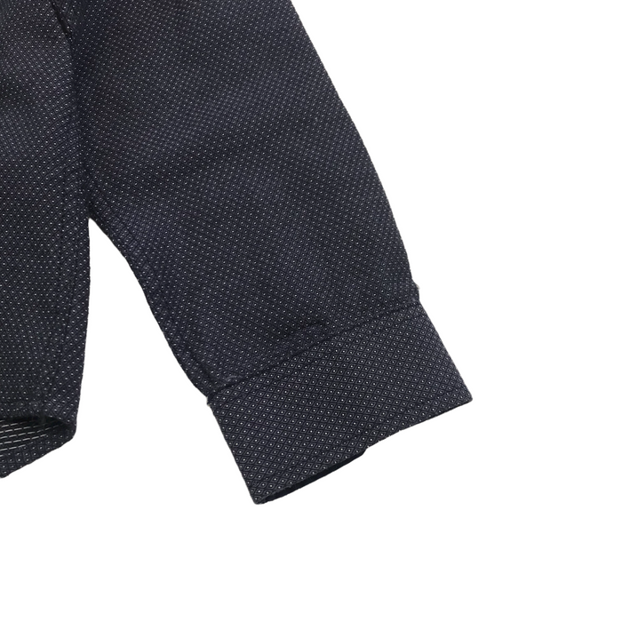George 4 years navy blue white dots and diamond shape pattern shirt