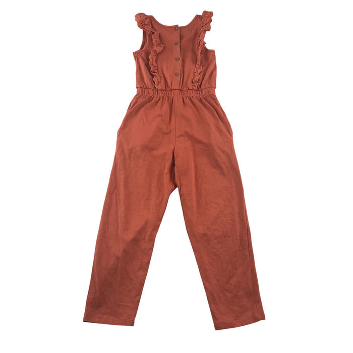 George 5-6 years orange lace jumpsuit