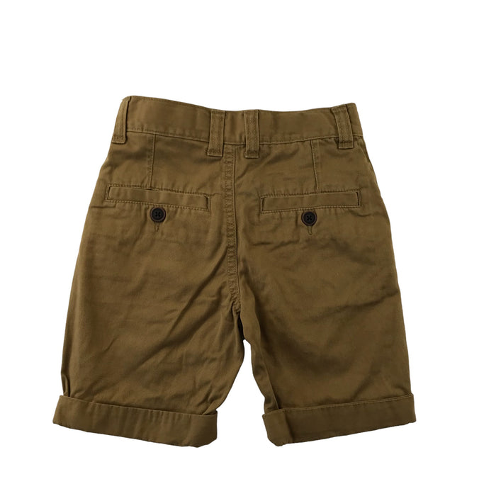 George 5 years brown adjustable waist chino style cotton shorts