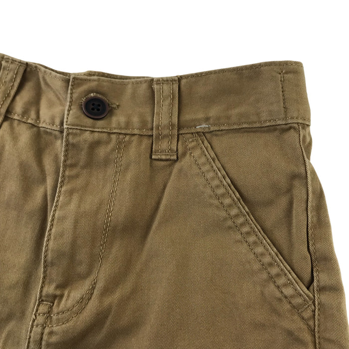 George 5 years brown adjustable waist chino style cotton shorts