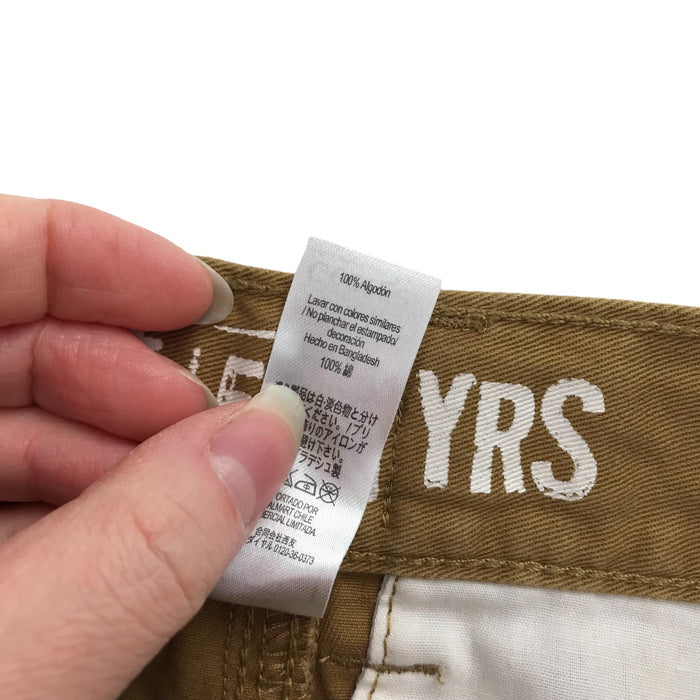 George 5 years brown adjustable waist chino style cotton shorts