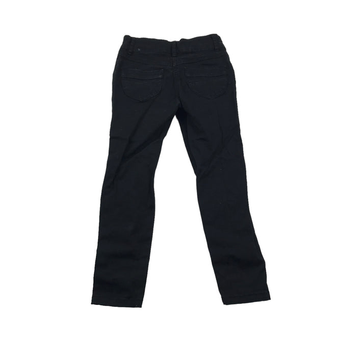 George 6-7 years black denim style trousers