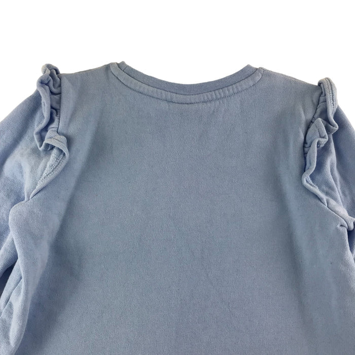 George 6 years blue disney frozen frilled sweater