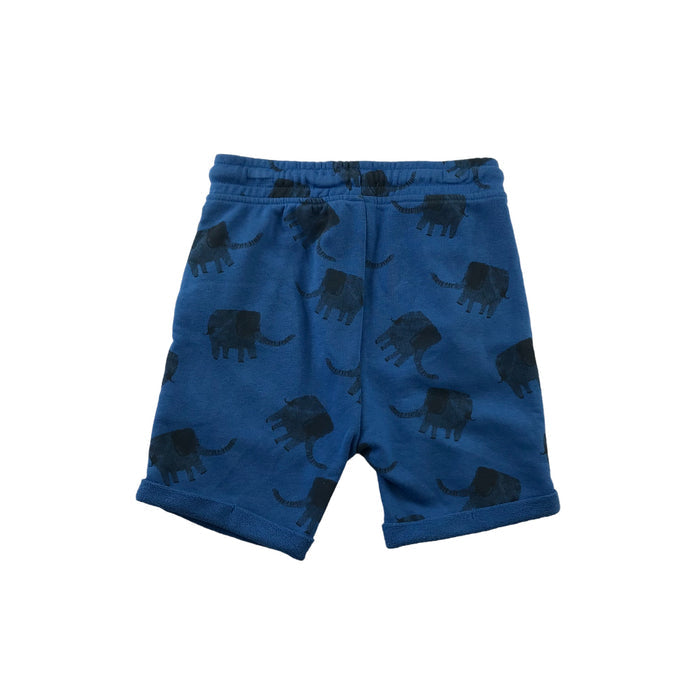 George 6 years blue relaxed fit jersey elephant print shorts