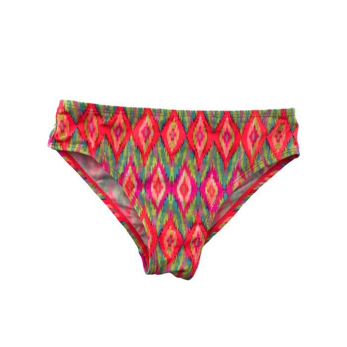 George 7-8 years orange multi-colour 2-piece swimsuit