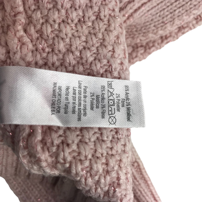 George 7-8 years pink sparkly shrug cardigan