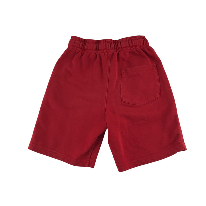George 8-9 years red plain elasticated waist shorts