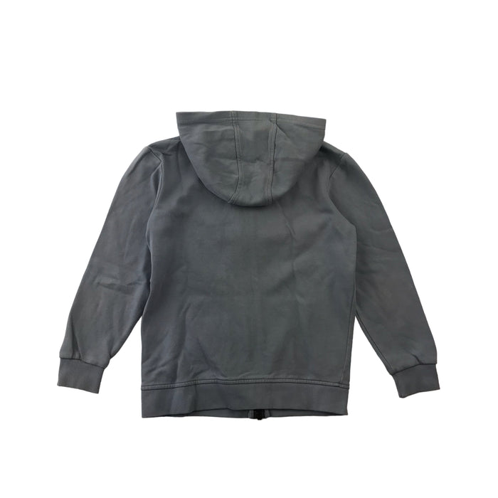 George 8 years greyish blue plain hoodie