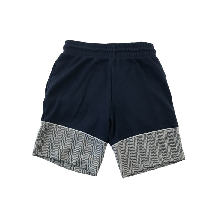 George 9-10 years navy with grey panel shorts