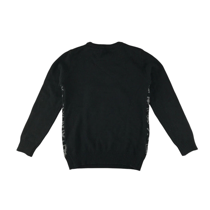 George festive jumper 9-10 years black gamer Rudolph
