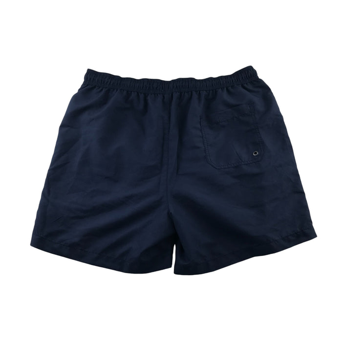George men's L navy blue swim trunks
