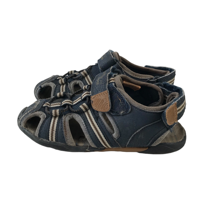 George size UK 12 (jr) navy blue walking sandals
