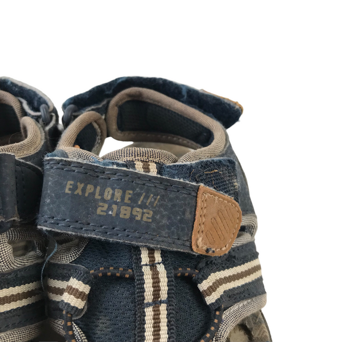 George size UK 12 (jr) navy blue walking sandals