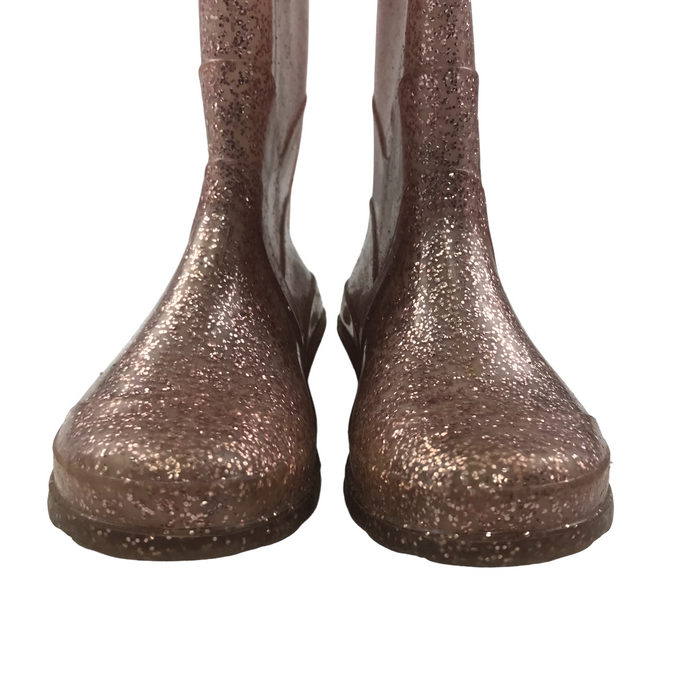 George size UK 13 (jr) pink sparkly wellie boots