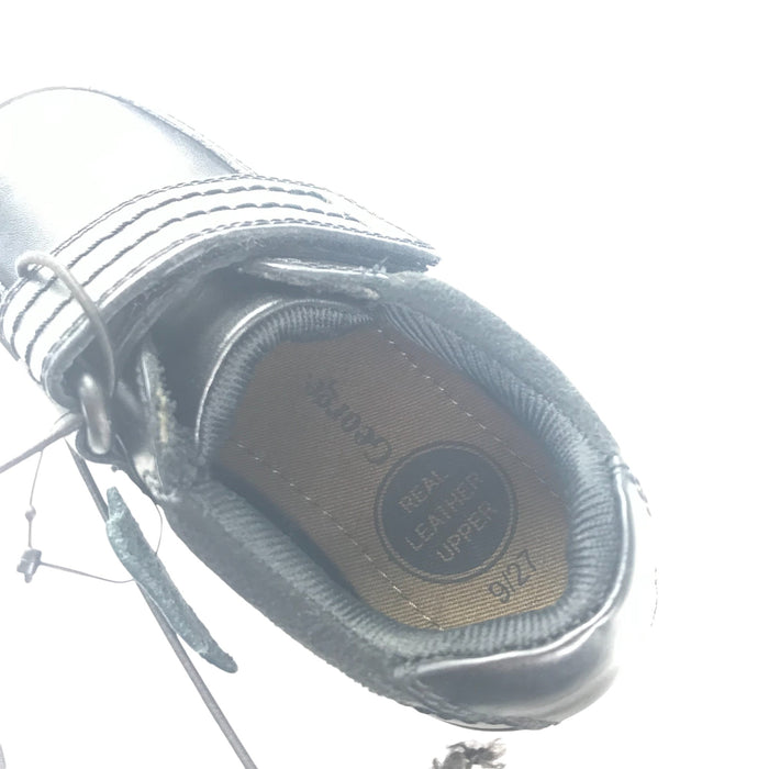 George size UK 9 (jr) black school shoes
