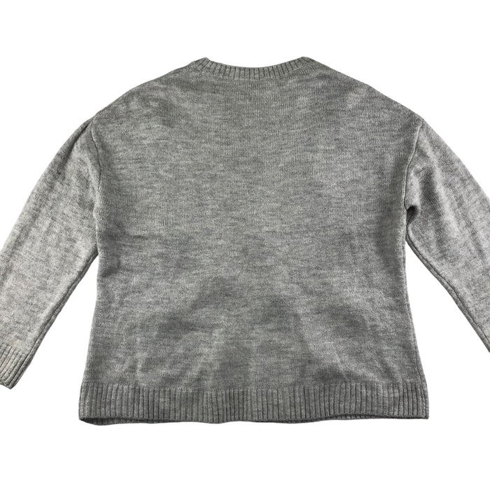 George women's 16-18 grey with pom-poms jumper