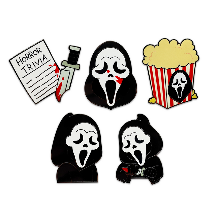 Ghost Face Pin Set 2