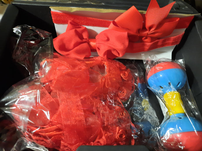 Gift Boxes with Baby adorable items for Baby Shower