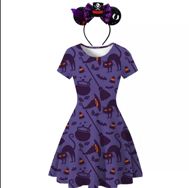 Girls Halloween Trick Or Treat Dress-Ups