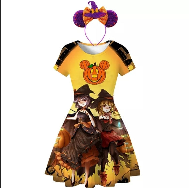 Girls Halloween Trick Or Treat Dress-Ups