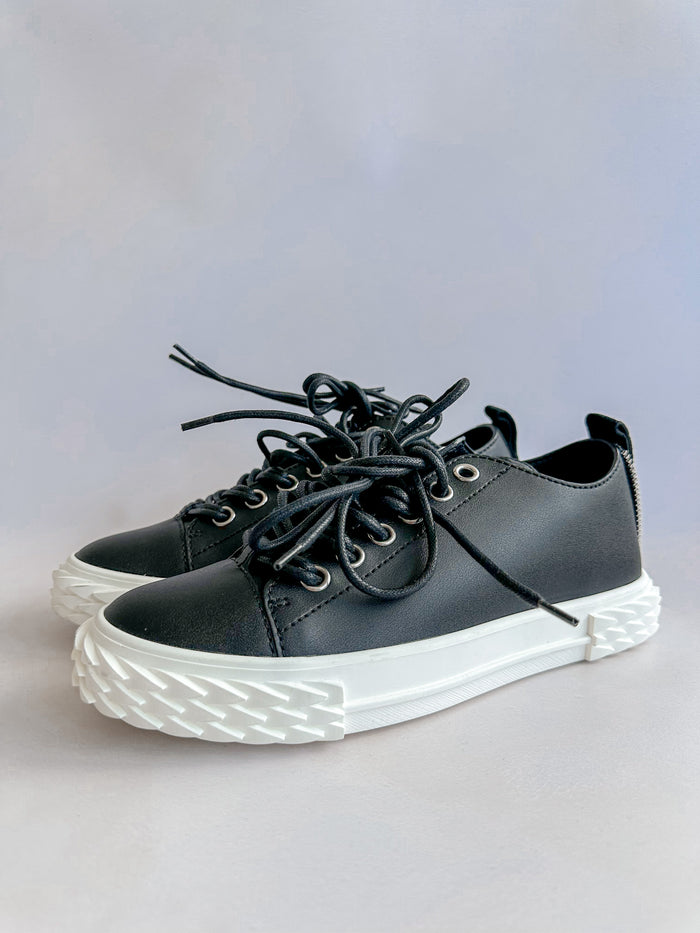Giuseppe Zanotti Black Blabber Low Top Sneakers