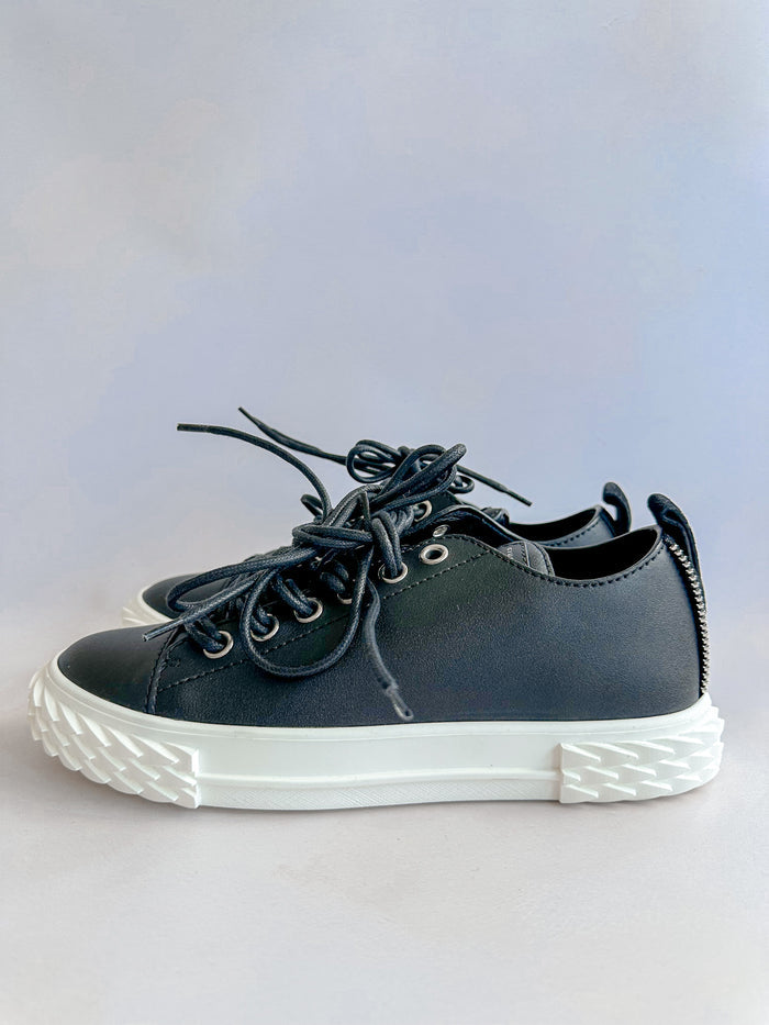 Giuseppe Zanotti Black Blabber Low Top Sneakers