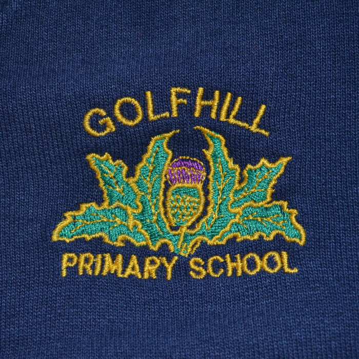*Golfhill Primary navy V-neck sweater