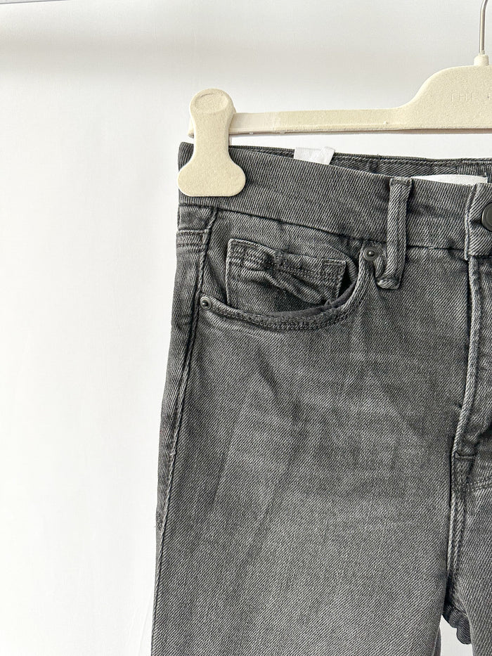 Good American Black Straight Leg Jeans