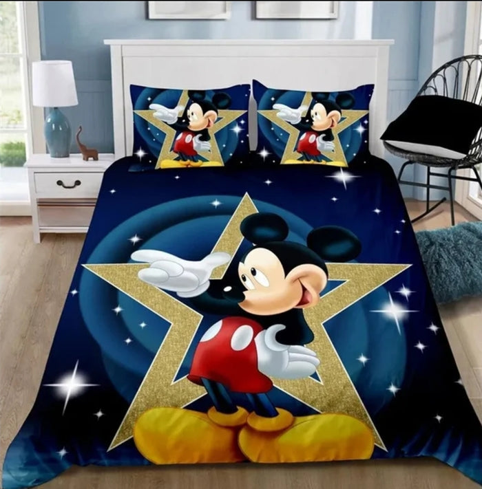 Gorgeous Minnie & Mickey Mouse Quilt Cover Sets