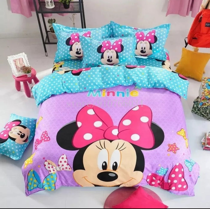 Gorgeous Minnie & Mickey Mouse Quilt Cover Sets