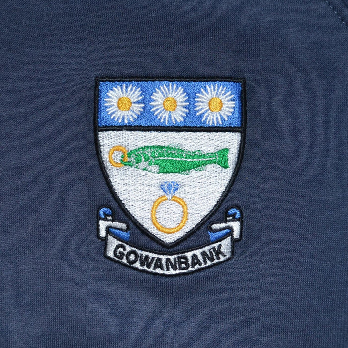 Gowanbank Primary girls navy jersey school cardigan