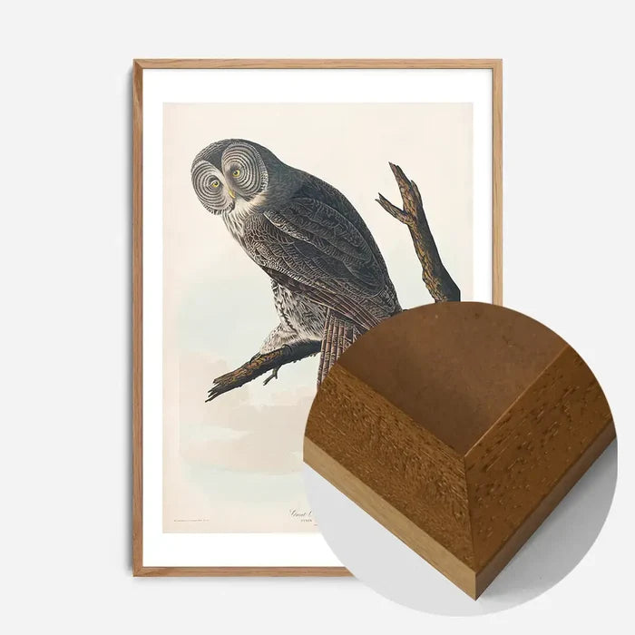 21x30cm | 8¼ x 11¾in / Oak Wood Frame