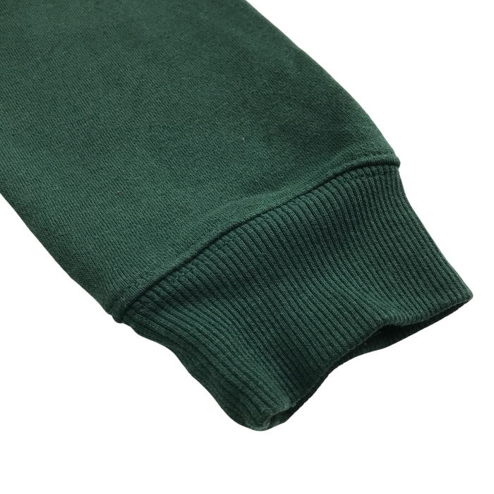 Green unisex crew neck sweatshirt school jumper