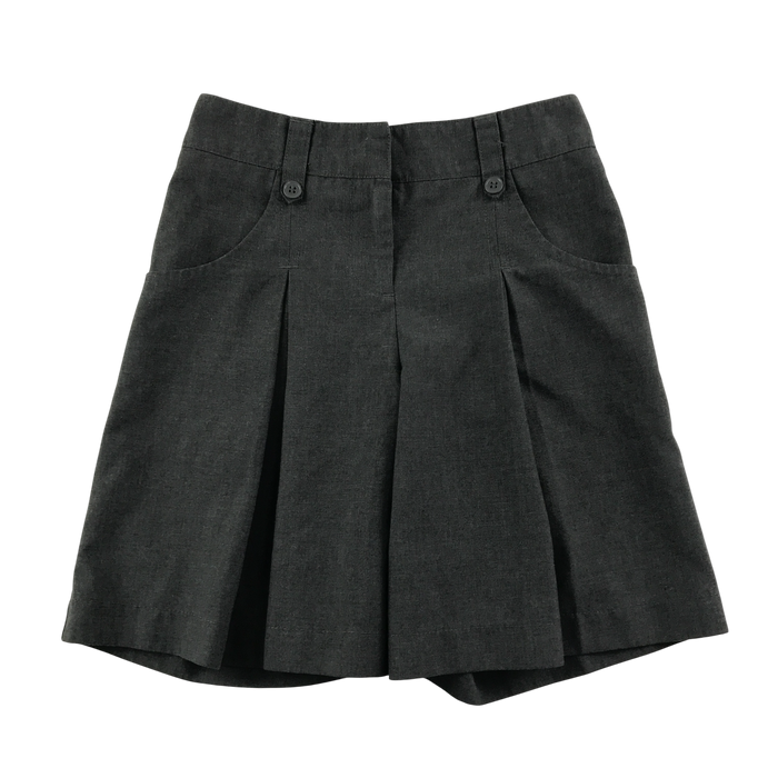 Grey school skort
