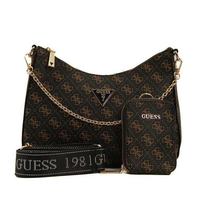 Guess Alexie Top Zip Shoulderbag - Runner