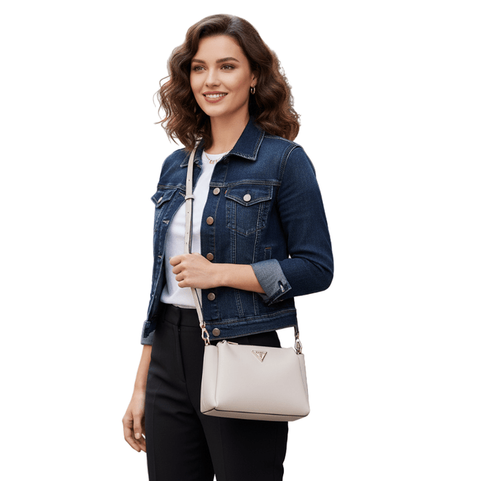 GUESS CORDELIA Logo Luxury Satchel shoulder bag GB265 - Runner