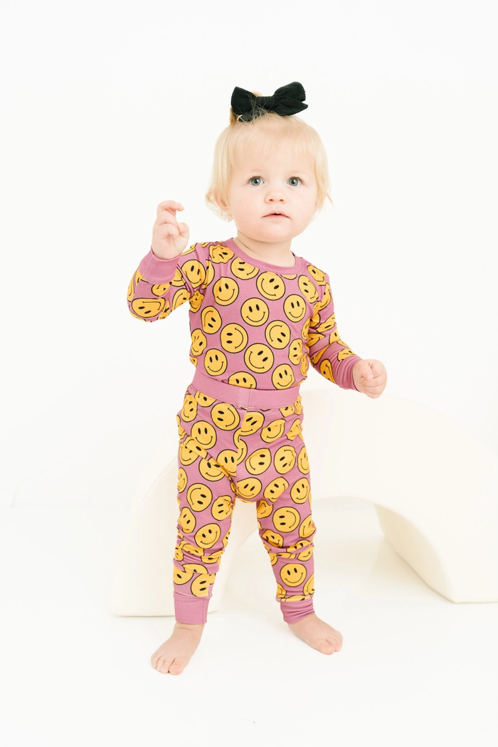 Happy Smiley Bamboo Set