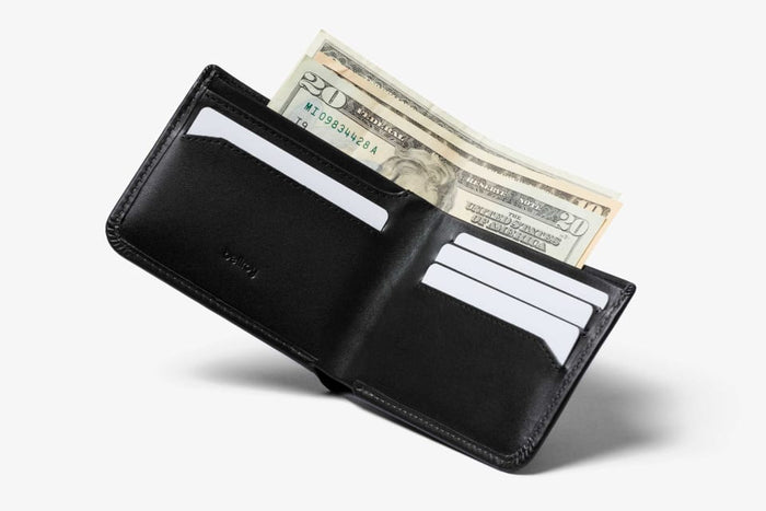 Hide & Seek Lo Leather Wallet - Black